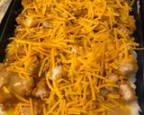 A picture of step 5 of Copycat KFC bowl.