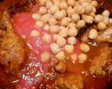 A picture of step 4 of Lahori Chicken Chole.
