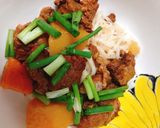 Hình bước làm 2 của món Mì Chũ Bò Kho