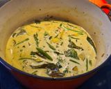 A picture of step 3 of Maldivian tuna curry 🐟 🥥.