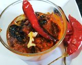 A picture of step 3 of Spicy Garlic chutney.
