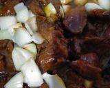Foto langkah ke 6 dari resep Sapi Saos Lada Hitam.