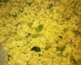 A picture of step 4 of Veg Poha.