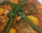 A picture of step 9 of Libyan Fish Couscous.