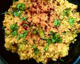 A picture of step 6 of Beetroot masala Daliya.
