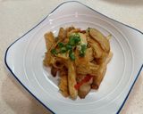 辣炒豆包杏鮑菇的食譜步驟2照片