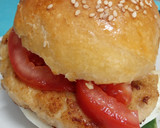 Foto del paso 3 de la receta: Hamburguesas de pavo, cebolla y mozzarella