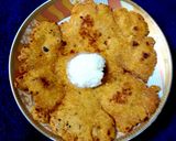 A picture of step 5 of Makki Ki Roti.
