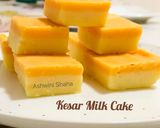 A picture of step 18 of Kesar Milk Cake.