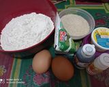 Foto langkah ke 1 dari resep Resep Minggu Ke-42: Putu Ayu (dengan topping keju).