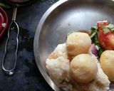 A picture of step 1 of Potato bhorta.