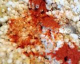 A picture of step 5 of Sabudana khichdi 😋.