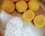டபுள் டக்கர் மாம்பழ லட்டு (Double Takkar Mango Laddu) ரெசிபி ஸ்டேப் 10 புகைப்படம்