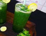 A picture of step 6 of Mint Lemonade.