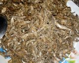 A picture of step 1 of Fried Omena.