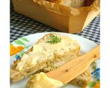 A picture of step 4 of Quick Cheddar, dill & beer loaf.