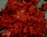 A picture of step 1 of Dry manchurian.
