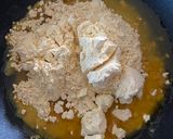 A picture of step 2 of Walnut barfi.
