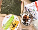 Hình bước làm 1 của món Kimbap tôm trứng 👦🏻💗