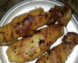 A picture of step 4 of Resturent style Malai champ.
