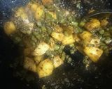 फ्रेंच बींस आलू फ्राई (french beans aloo fry recipe in Hindi) रेसिपी चरण 4 फोटो