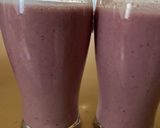 Lila power smoothie recept fázis 1 fotója
