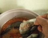A picture of step 5 of Fish head pappe soup.