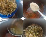 A picture of step 3 of Sprout Mung Masala.