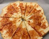 Hình bước làm 3 của món Pizza Sandwich