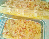 Foto del paso 7 de la receta: Gratinado de patatas con huevos, bacon y queso