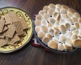 A picture of step 4 of S’mores dip.