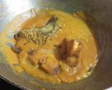 A picture of step 8 of Fish Korma.