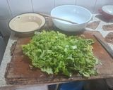 Foto del paso 1 de la receta: Tortilla de lechugas al horno