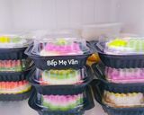 Hình bước làm 4 của món Bánh Trung Thu Rau Câu Nhân Flan