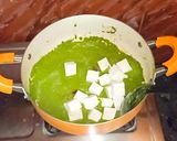 ধাবা স্টাইল পালক পনির বা পালং পনির বা (dhaaba style palang paneer recipe in Bengali) Palak Paneer রেসিপি ধাপ - 9 ছবি