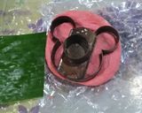 Foto langkah ke 4 dari resep Donat pink ceria.