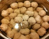 A picture of step 6 of Asian style beef meatballs Q弹牛肉丸.
