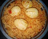 முட்டை பிரியாணி(egg biryani recipe in tamil) ரெசிபி ஸ்டேப் 4 புகைப்படம்