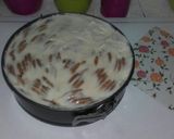 صورة لخطوة 2 من وصفة كعكه المهلبيه بالبسكويت 🍪🍰