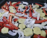 A picture of step 1 of Roast seabass.