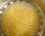 A picture of step 1 of Moong Dal Tadka.
