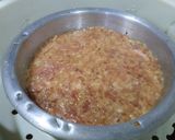 Hình bước làm 1 của món Bún riêu giả chiến (Bún riêu tôm tép)