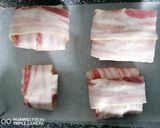 Baconbe tekert csirkemell recept fázis 2 fotója