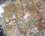 A picture of step 1 of Onion potato parantha.