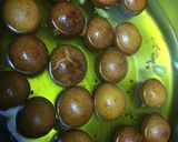 A picture of step 7 of Gulab jamun.