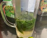 Hình bước làm 1 của món TRÀ TÍA TÔ, đường phèn và tắc