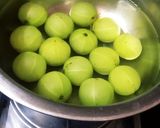 A picture of step 1 of #Amla Candy (AmlaChatpataGola).
