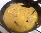 A picture of step 5 of Thor Muri Ghonto (Banana Stem cooked with Rice).