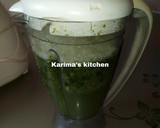 A picture of step 1 of Cucumber juice.