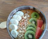 Foto langkah ke 3 dari resep Smoothies granola bowl.